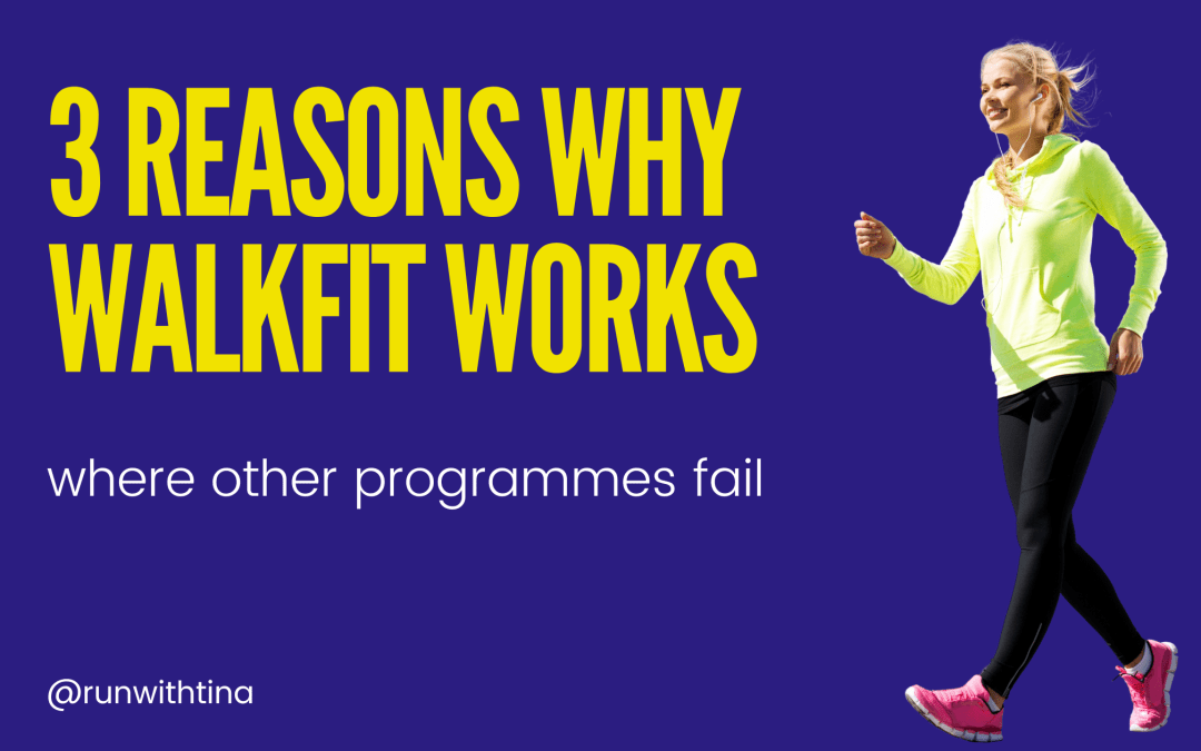 3 Reasons why WalkFit works where other programmes fail